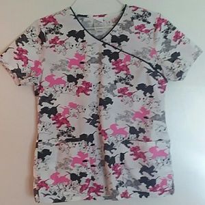 Disney Dalmatians Scrub Top